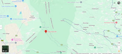 Ragia Falls Location